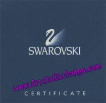 Swarovski Certificate of Authenticity